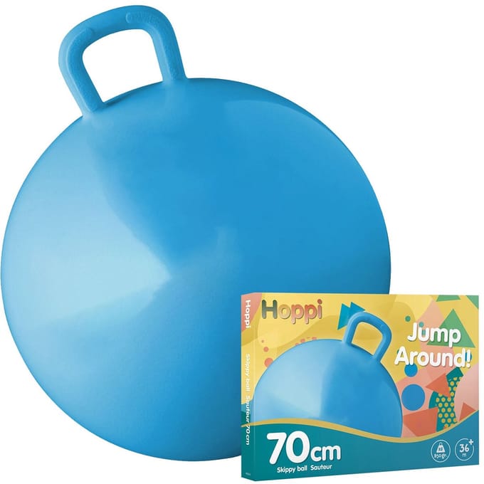 Skippybal blauw 70 cm