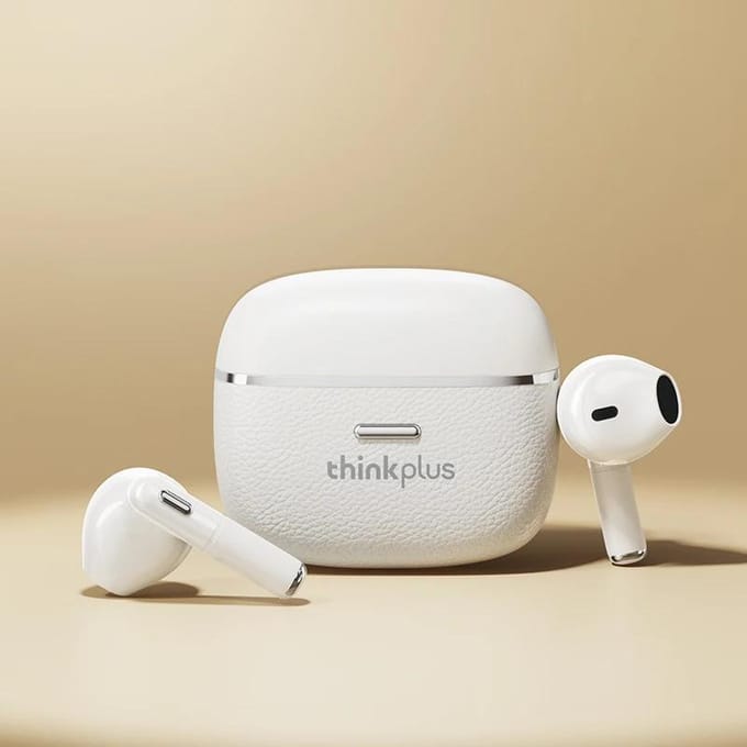 Lenovo LivePods LP2 - Bluetooth oordopjes - Draadloos - In-ear - Wit