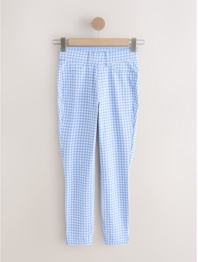 Next - Dames - Cropped jersey denim legging - Blauw