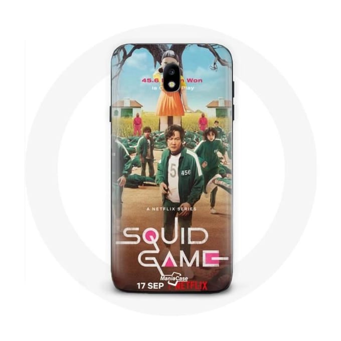 Case voor Samsung Galaxy j7 2017 Squid Game Series Spelers Soldaten Pop