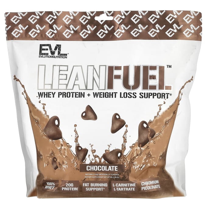 EVLution Nutrition, LeanFel™, Chocolade, 4 lb (1,81 kg)