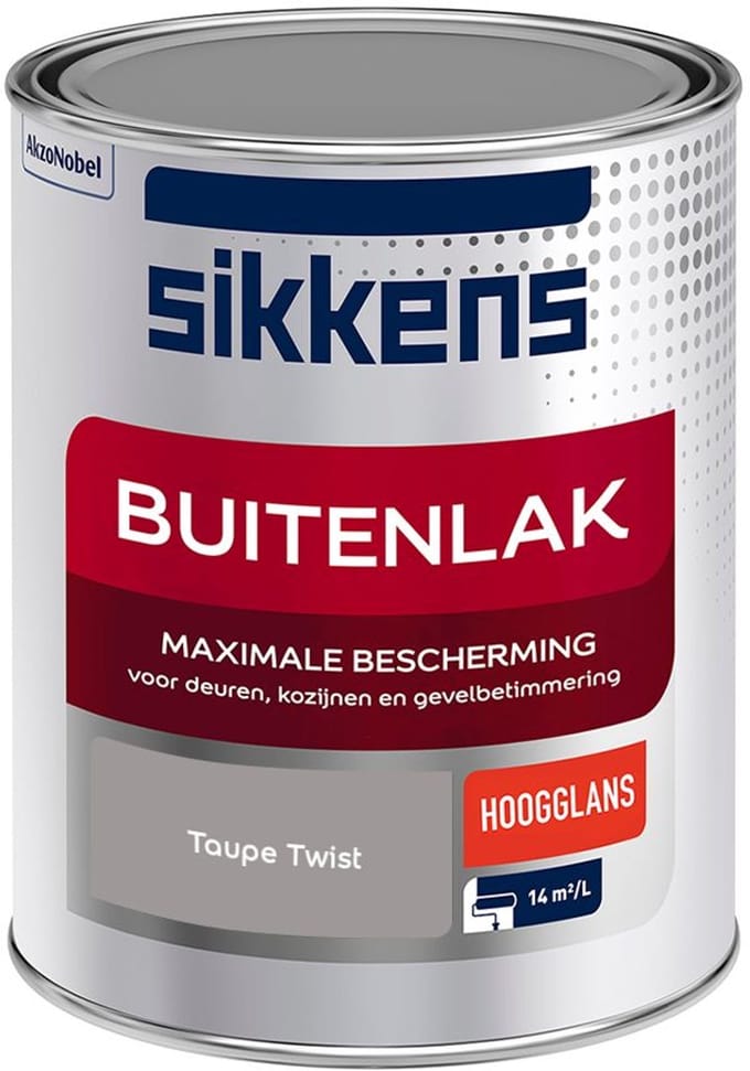 Sikkens - Buitenlak Hoogglans - Taupe Twist - Mengverf - 1 L