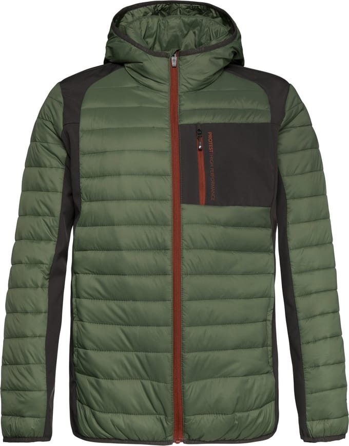 Protest Letton - Tussenjas Heren - Softshell - Ritssluiting - Zak met rits