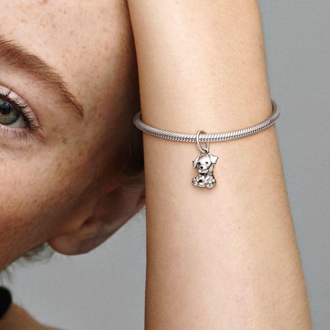Pandora 798009EN16 Bedel zilver Labrador Dangle