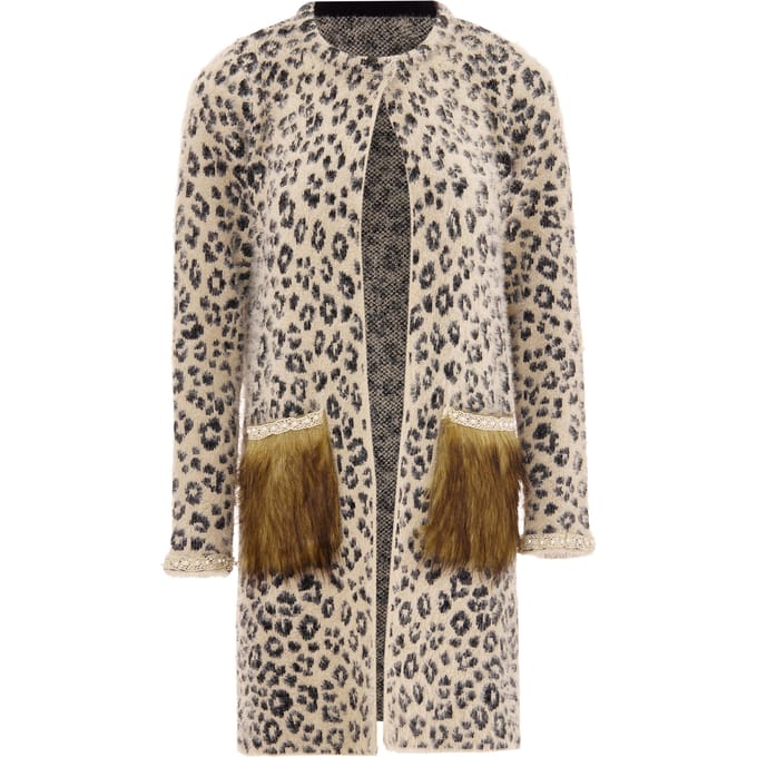 Faina Vest Dames beige/ zwart