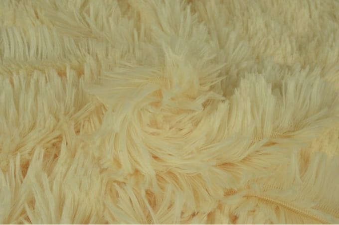 40 meter langharig bont - Champagne - Pluche stoffen - 150cm breed