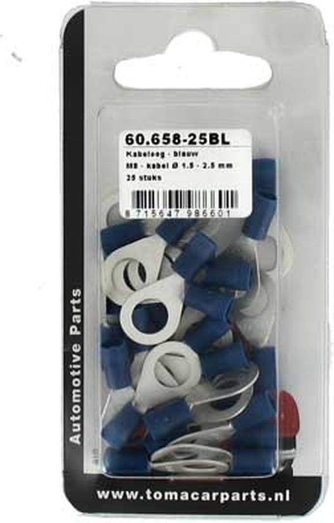Kabeloog M8 25 stuks blister