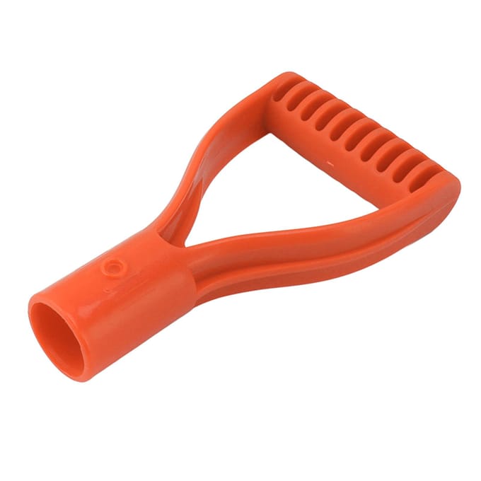Spade Handle Plastic 32mm Inner Diameter D Grip Handle Shovel Handle Replacement for Snow Shovel noir