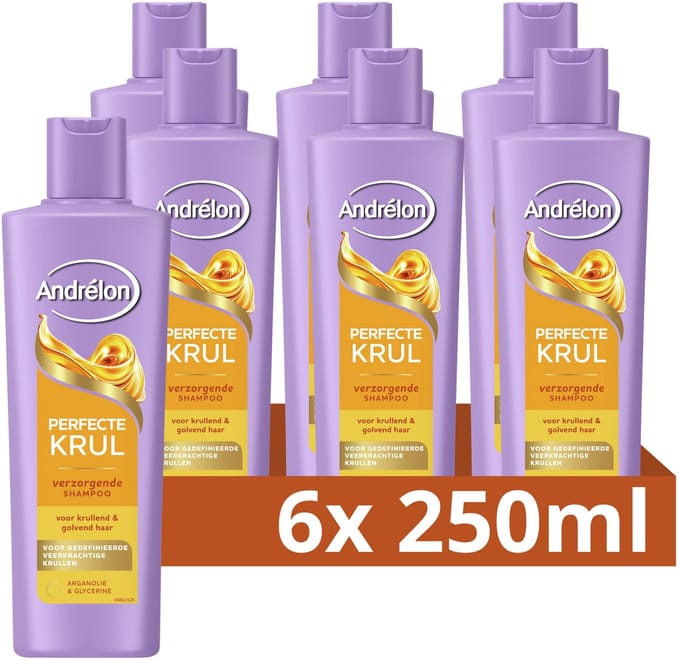 Andrélon - Shampoo - Perfecte Krul - 6 x 250 ml