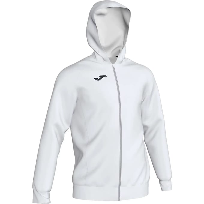Joma Menfis Jas Met Kap Heren - Wit | Maat: M