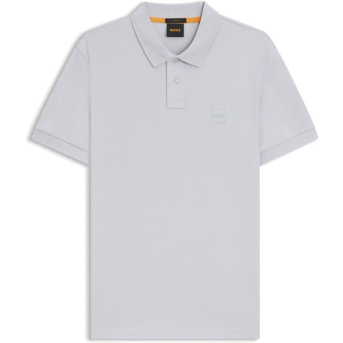 Passenger Slim-Fit Poloshirt in Lichtgrijs