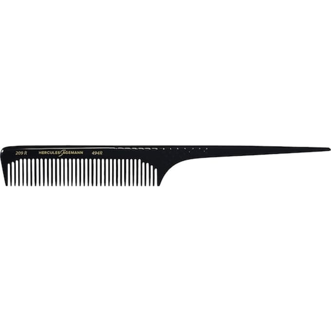 Hercules Sägemann Handvat kammen Handgreepkam model 209R-494R Puntkammen Dames