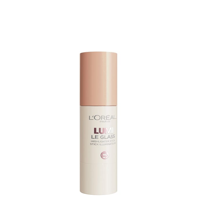 L’Oréal Paris Lumi Le Glass 610 Pearl Eclat Highlighter Stick - Glasheldere finish - Compact formaat voor onderweg