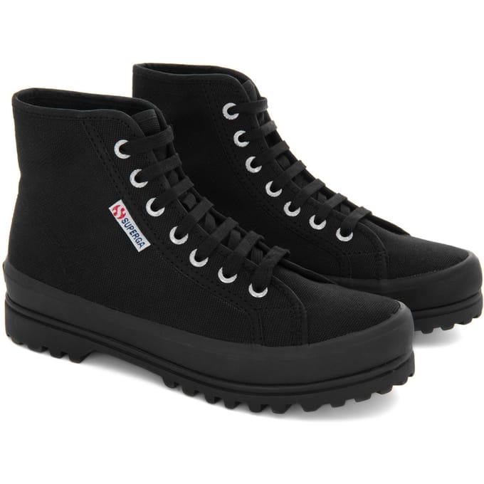 Superga Dames/Dames 2341 Cotu Alpina Hoge Tops (Zwart)