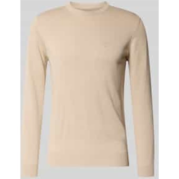 Regular fit gebreide pullover van puur katoen model 'PIMA'