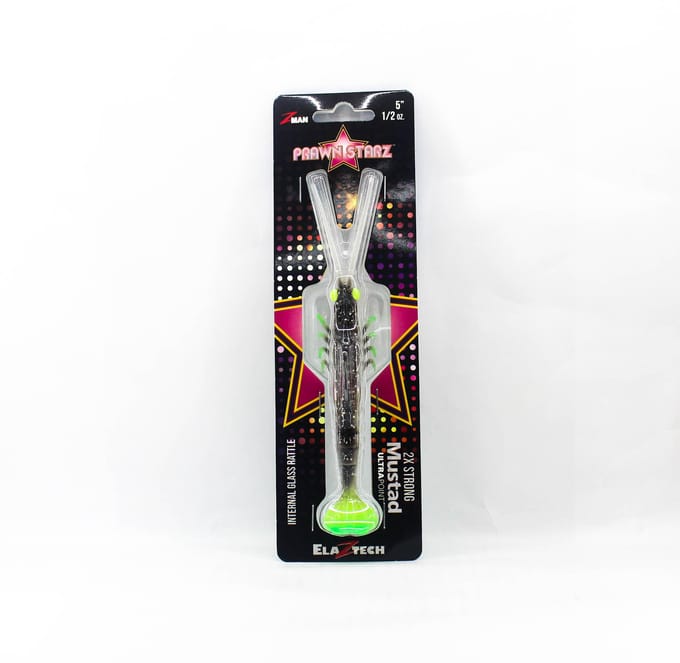 Zman Leurres Souples PrawnstarZ 5 Pouces Glow Chartreuse (9194) white