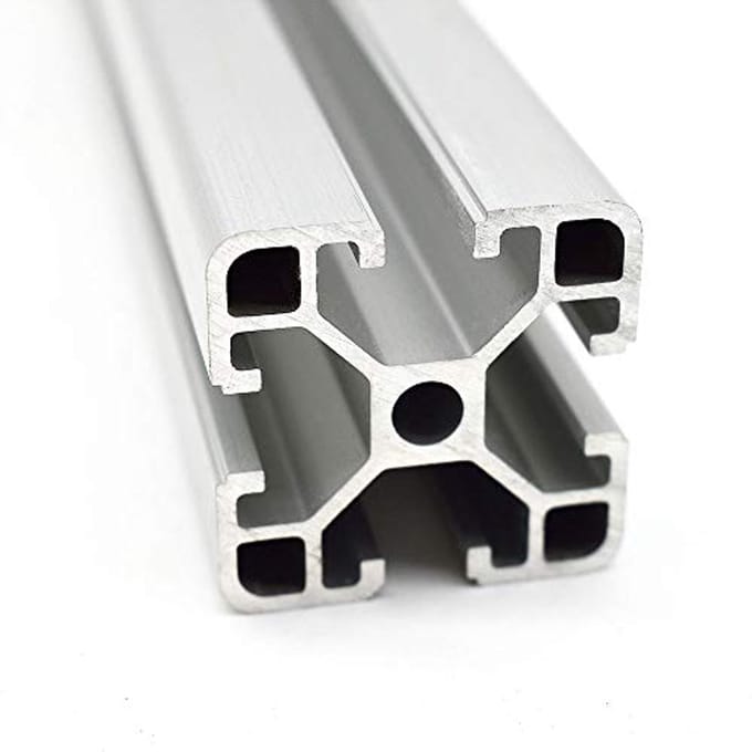 Aluminium profiel 40x40 mm op maat gesneden 800 mm