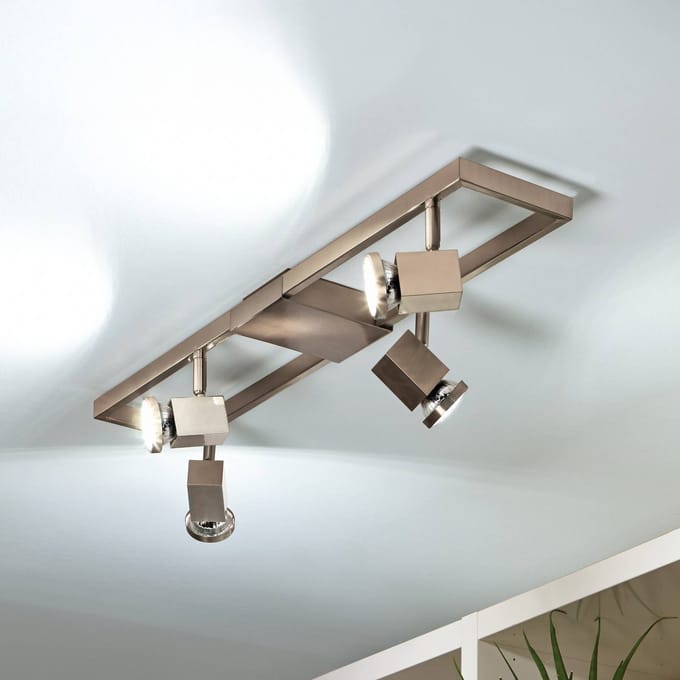 EGLO LED plafondstraler Zeraco met 4 lichtbronnen