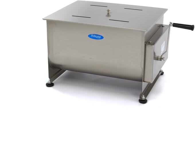 Vleesmenger - 50 L - 43 Kg Vlees - Dubbele As - Handmatig