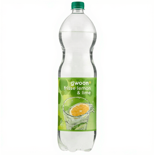 G'woon bruisdrank citroen-limoen - 6 x 1,5 l