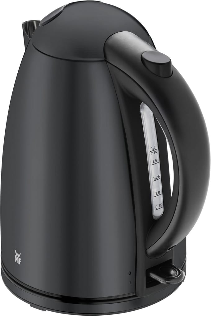 WMF Stelio 0413020072 - Waterkoker - 1,7L - 2400W - Deep Black - RVS - Modern Design