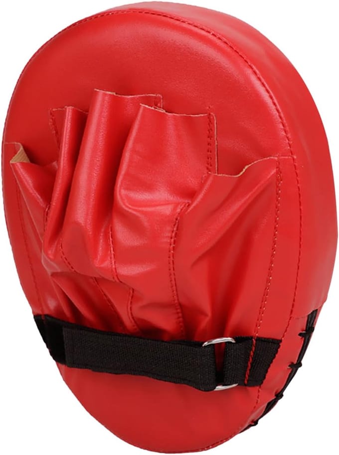Kick-pads - Focus Mitts - Vechtsport Training - Impact Absorptie - 24.5 x 19.5 cm - Rood