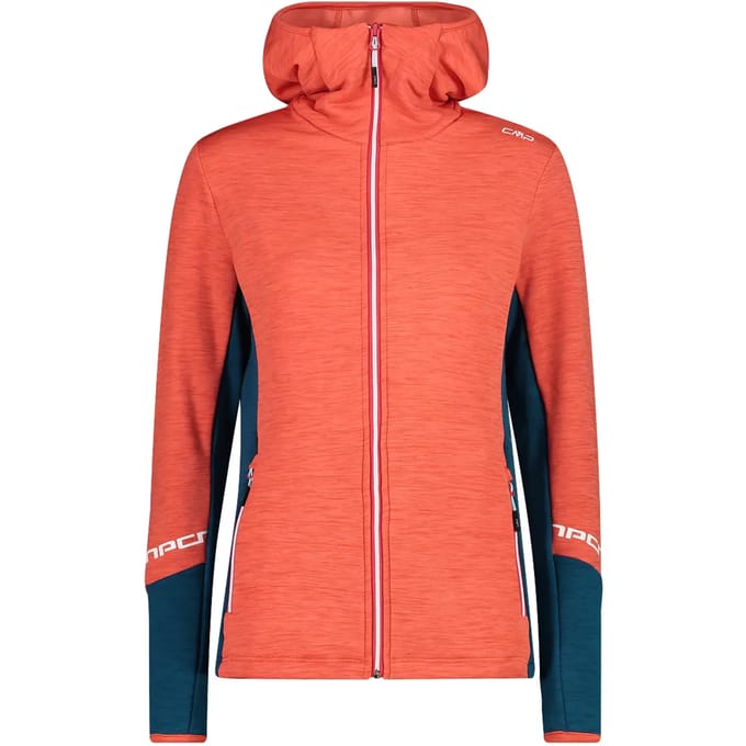 Dames fleece met capuchon CMP