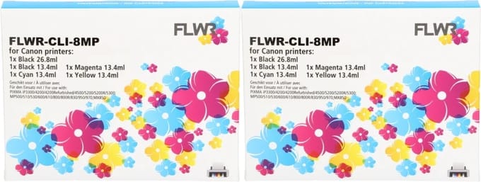 Huismerk Canon PGI-5 / CLI-8 10-pack zwart en kleur (Compatible XXL)