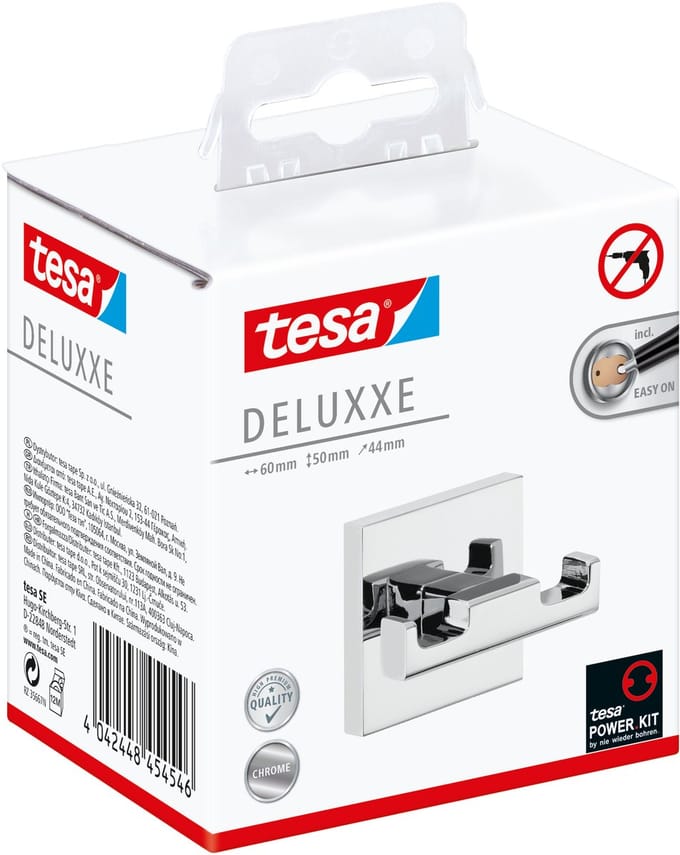 tesa® Deluxxe dubbele haak