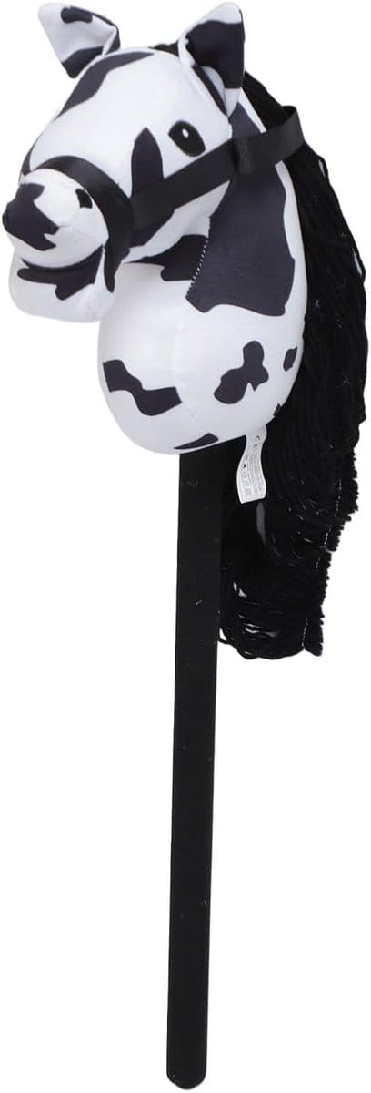 Pluche Paard - Stokpaard - Spelen - Met geluidseffecten - 70 cm - Wit