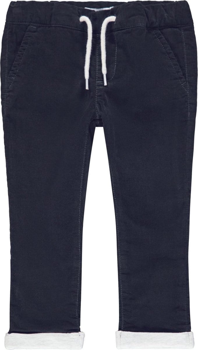 Name it Kinderkleding Jongens Warme Winterbroek Babu Cordtons Dark Saphire Noos - 80