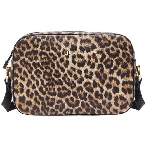 LIU JO schoudertas Camera Case Macul Naturale bruine