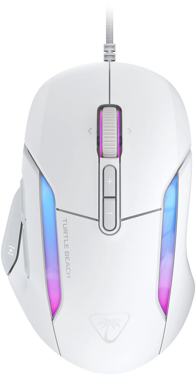 Turtle Beach Kone II - Gaming muis - Optisch - 7 knoppen - Wit