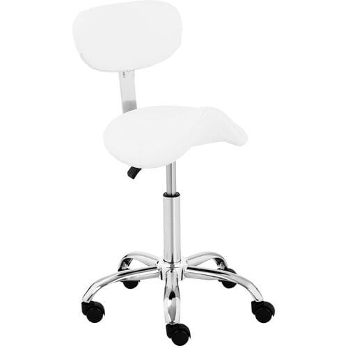 physa Zadelstoel - 500-700 mm - 150 kg - Wit 10040303