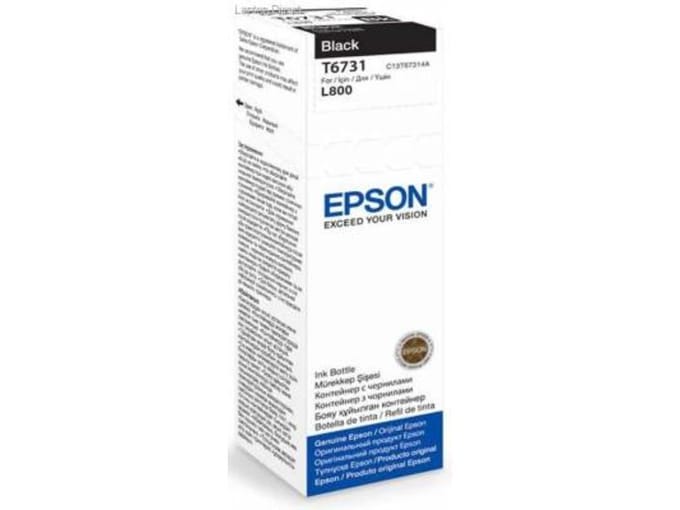 Epson T6731 inktcartridge zwart (origineel)