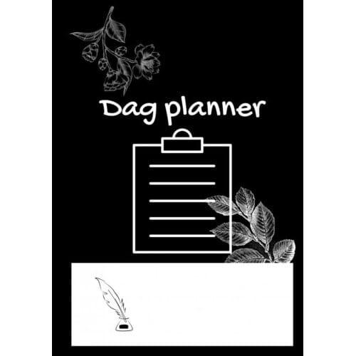Dag Planner A4 Zwart/Wit - Kris Degenaar