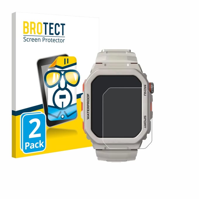 BROTECT - Screenprotector voor Rogbid Tank G2 - Folie Beschermfolie transparant 2 Stuks