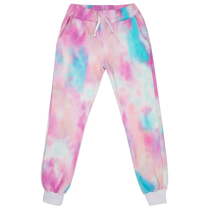 Kinderen joggingbroek Raspberry Republic Tie Dye