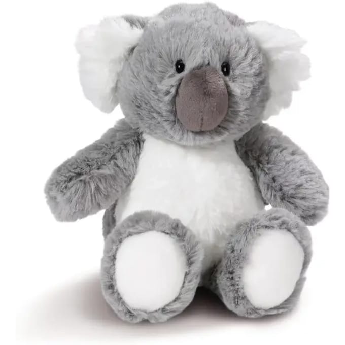 Nici koala beertje pluche knuffel - grijs - 20 cm