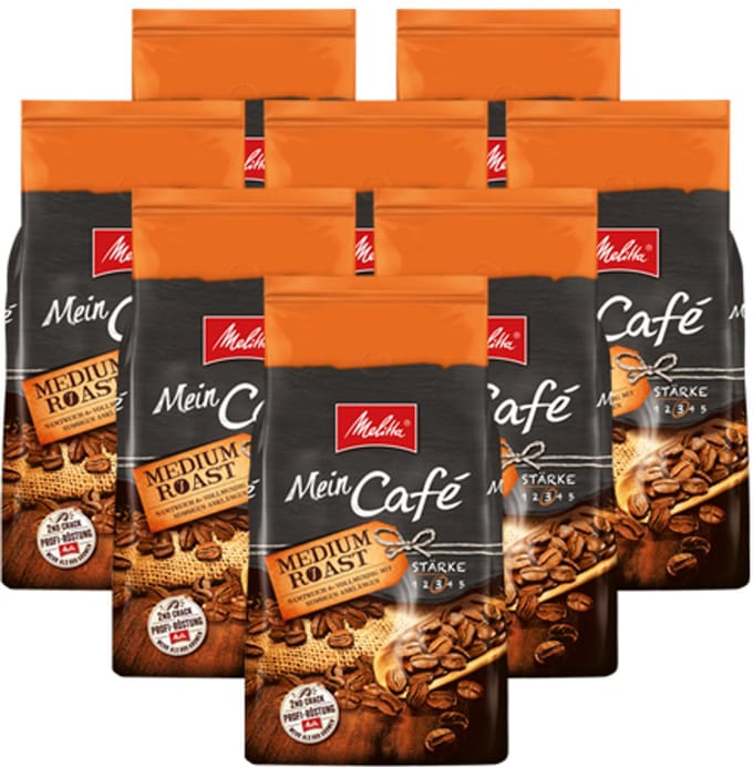 Melitta Mein Café Medium Roast Bonen – 8 KG