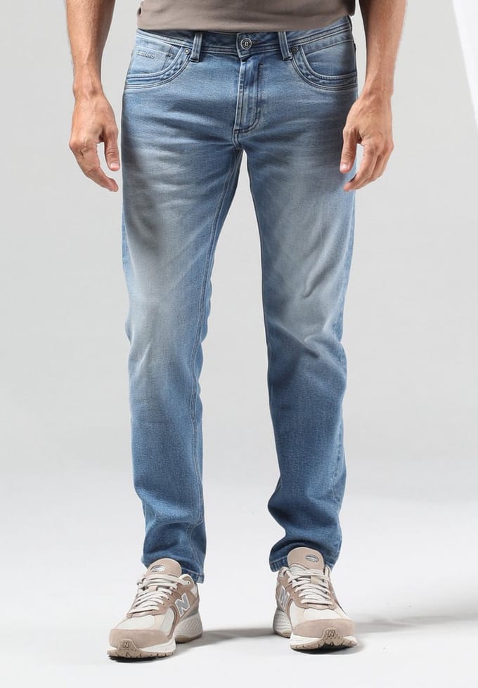 Gabbiano - Atlantic Shift - Heren Regular Jeans - Light Blue