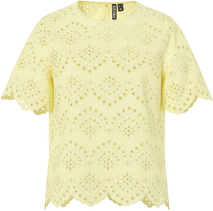 Pieces Top met korte mouwen PCVILDE