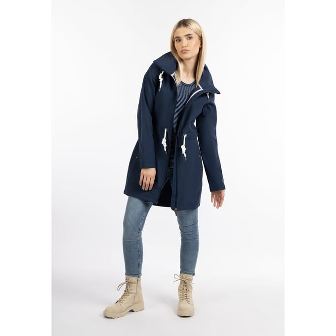 ICEBOUND softshell jas Dames marine