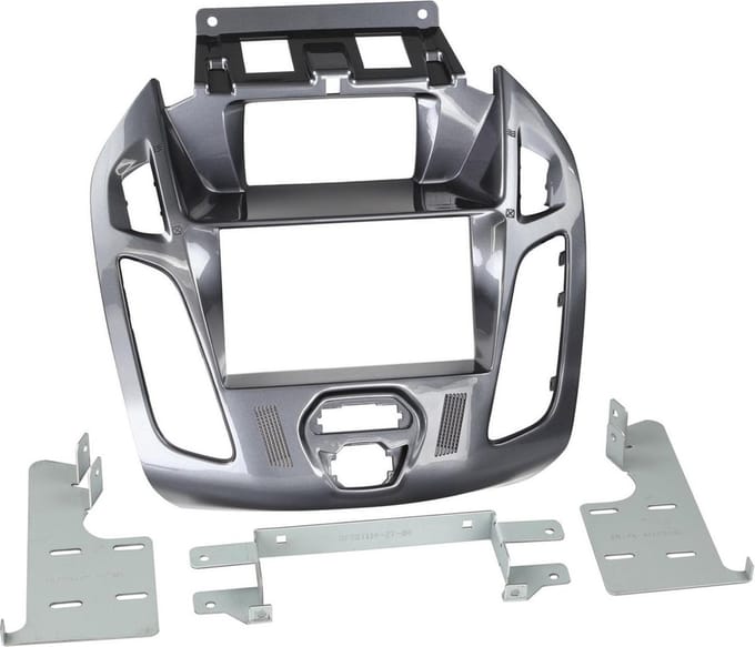 2-DIN Paneel geschikt voor Ford Transit Connect / Tourneo Connect 2013-2019 Kleur: Nebula Antractiet