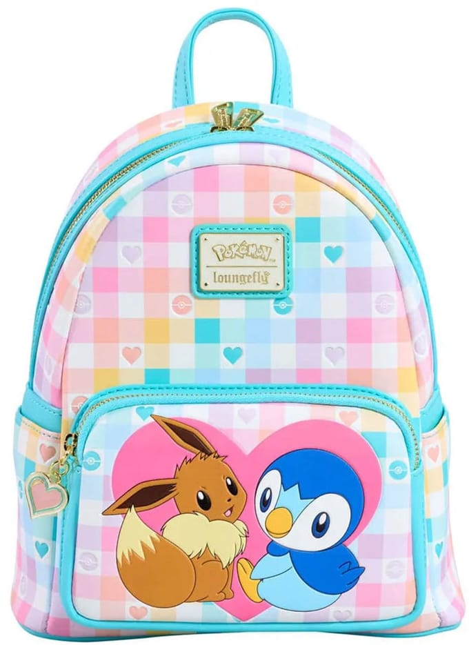 Loungefly Backpack Pokemon Piplup and Eevee