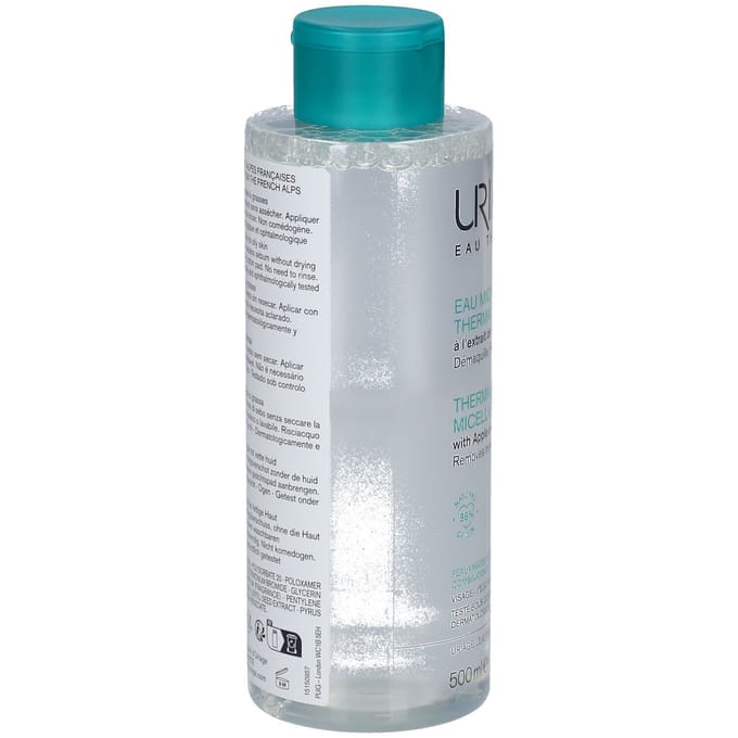 Uriage Thermal Micellar Water with Apple Extract Combination to Oily Skin 500 Gezichtswater