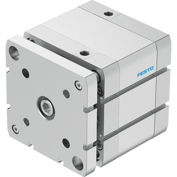 Festo Compacte Cilinder 100mm Boring 30mm Slag ISO 21287 Dubbelwerkend - 577228 - P2DSR