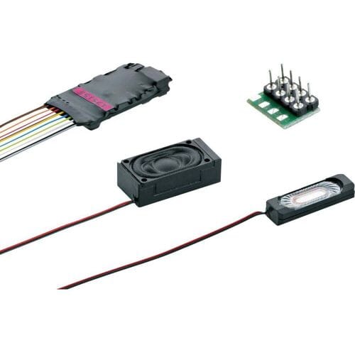 Märklin 60985 mSD/3 Geluidsdecoder Met luidspreker, Met extra stekker Stoomlocomotief Met kabel, Zonder stekker