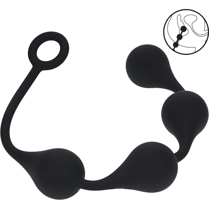 Levelz - Waterdrop Silicone Anal Balls - Large 40 mm