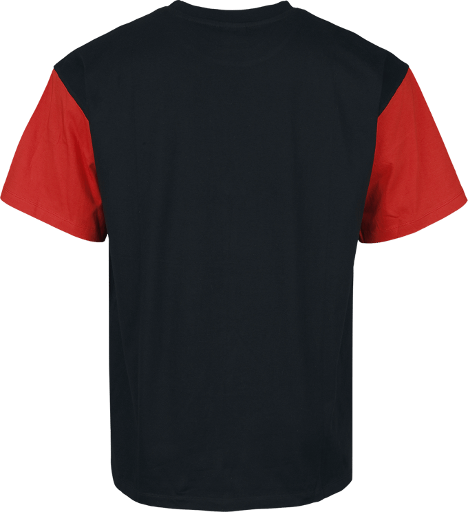 Iron Maiden T-shirt - Powerslave - M - voor Mannen - zwart-rood
